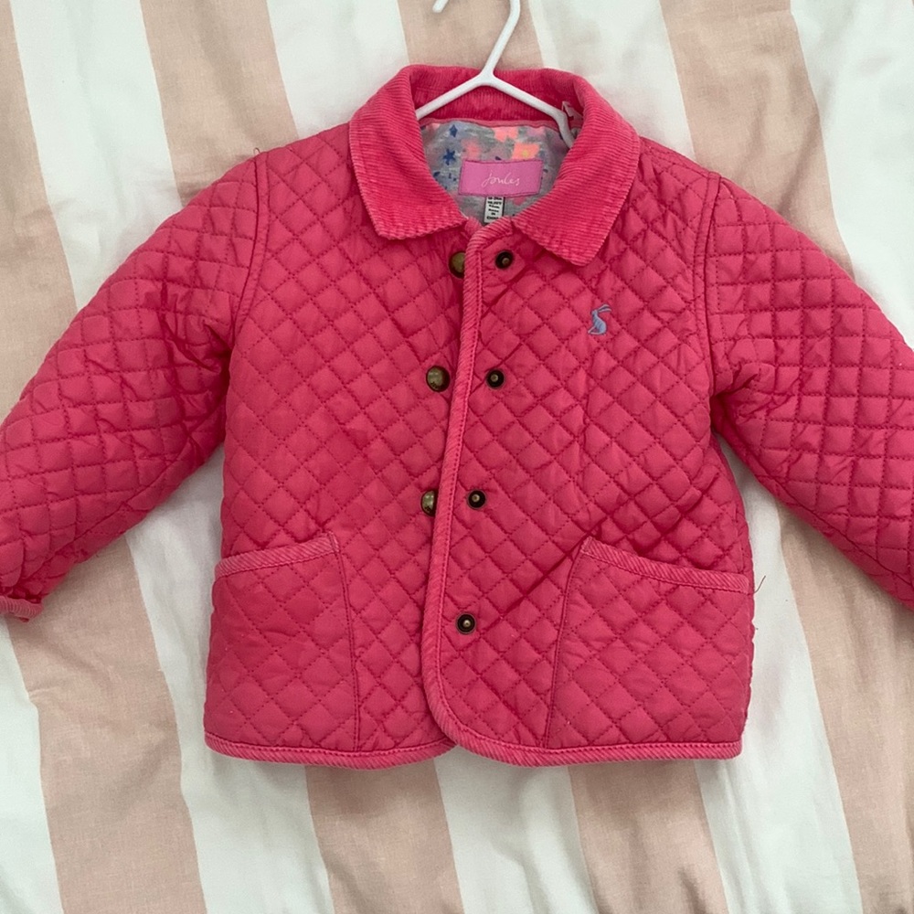 Joules quilted coat 18-24 months